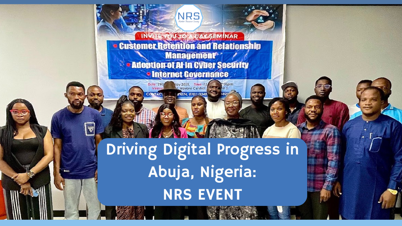 Read more about the article Driving Digital Progress in Abuja, Nigeria: NRS Ignites Dialogue on AI, Internet Governance & Collective Advocacy.