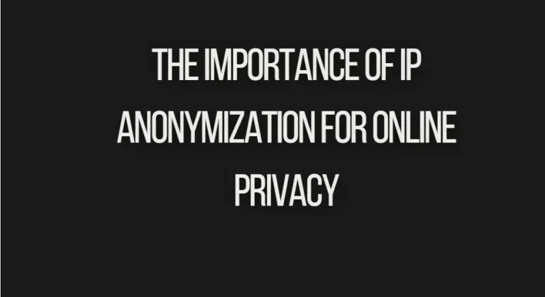 Read more about the article The Importance of IP Anonymization for Online Privacy