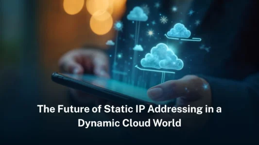 The future of static IP addressing in a dynamic cloud world