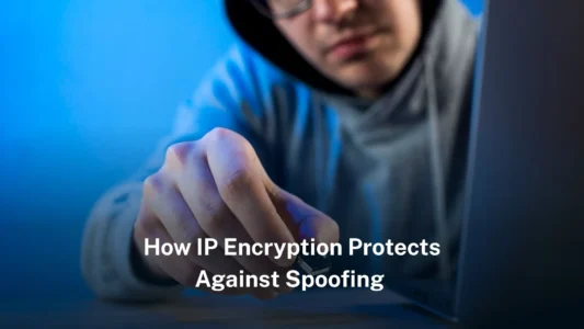 How IP encryption protects against spoofing