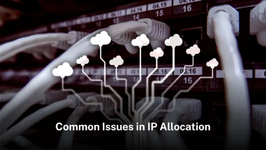 Common issues in IP address allocation