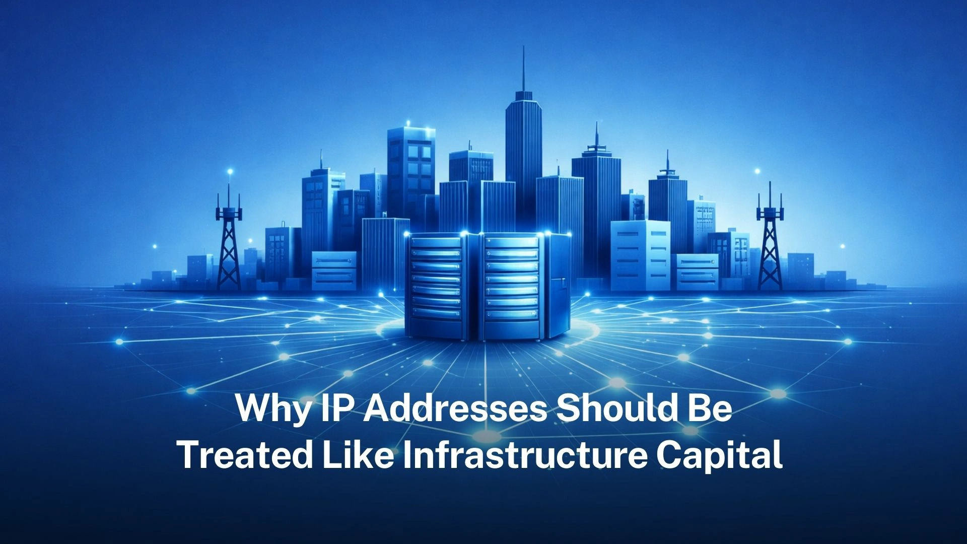 You are currently viewing Why IP addresses should be treated like infrastructure capital