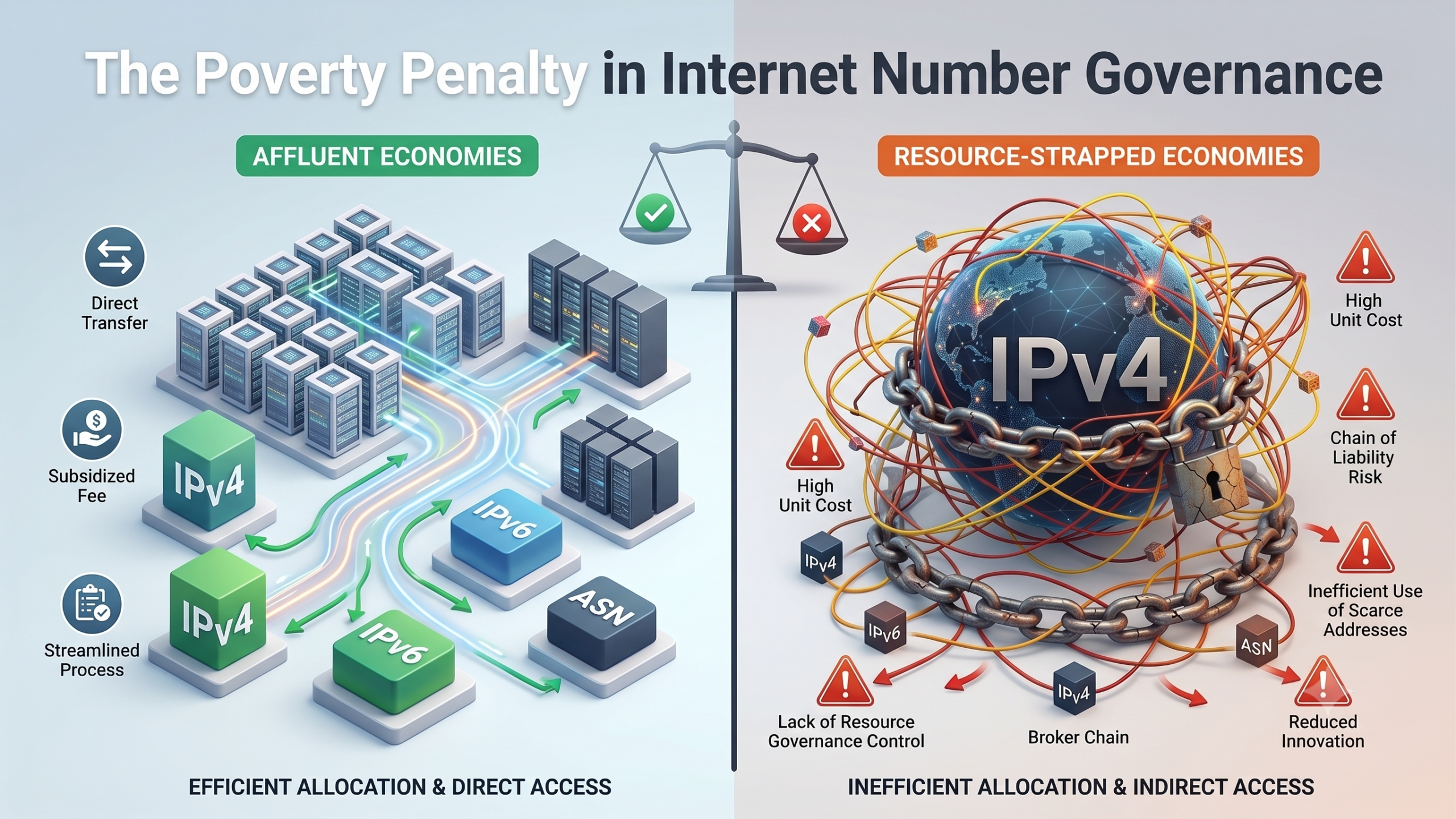 You are currently viewing The Poverty Penalty in Internet Number Governance