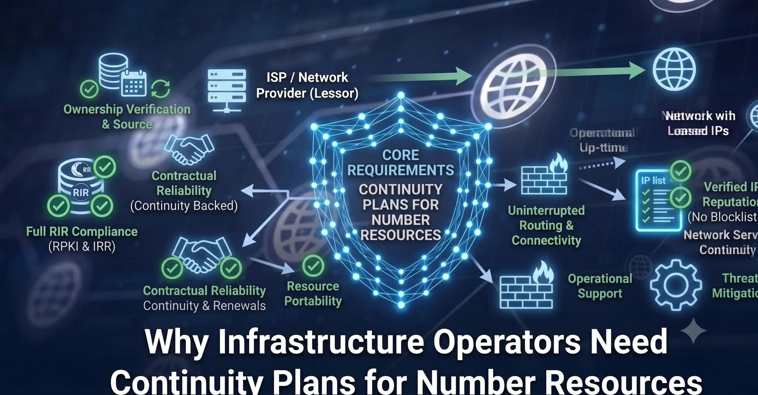 You are currently viewing Why Infrastructure Operators Need Continuity Plans for Number Resources