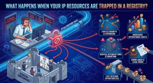 Read more about the article What Happens When Your IP Resources Are Trapped in a Registry?