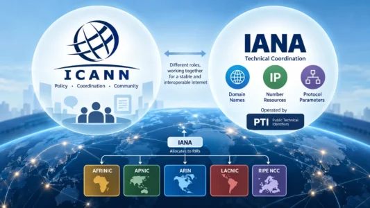 ICANN vs IANA: What’s the Difference and How Do They Work Together?