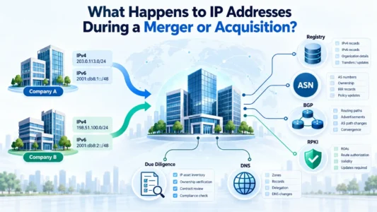 What Happens to IP Addresses During a Merger or Acquisition?